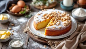 Puddingkuchen mit Streuseln: Das Rezept, das sogar Konditor-Qualität erreicht