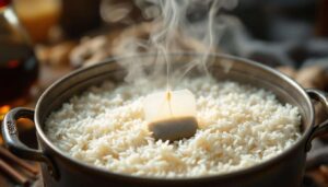 Wenn Sie beim Kochen von Reis einen Teebeutel mitkochen, erhält die Beilage ein feines Aroma, das besonders gut zu asiatischen Speisen passt