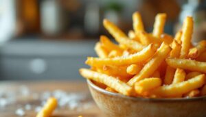 Seitdem ich diesen simplen Trick anwende, sind meine Fritteusen-Pommes immer knusprig.