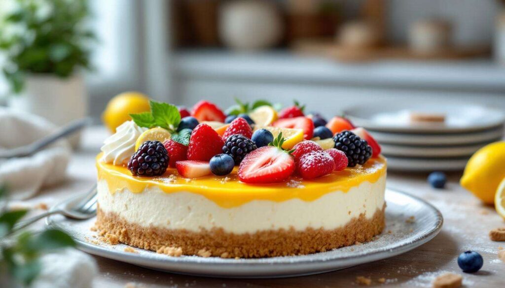 Kein Ofen nötig: Diese Quarktorte schmeckt wie aus der Konditorei