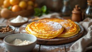 Nicht auf beiden Seiten braten und keine Milch nehmen. Pfannkuchen mit „tausend Löchern" sind besser als klassische Pfannkuchen