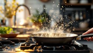 Wie man Spritzer beim Braten vermeidet: ein einfacher Küchentrick, den kaum jemand kennt
