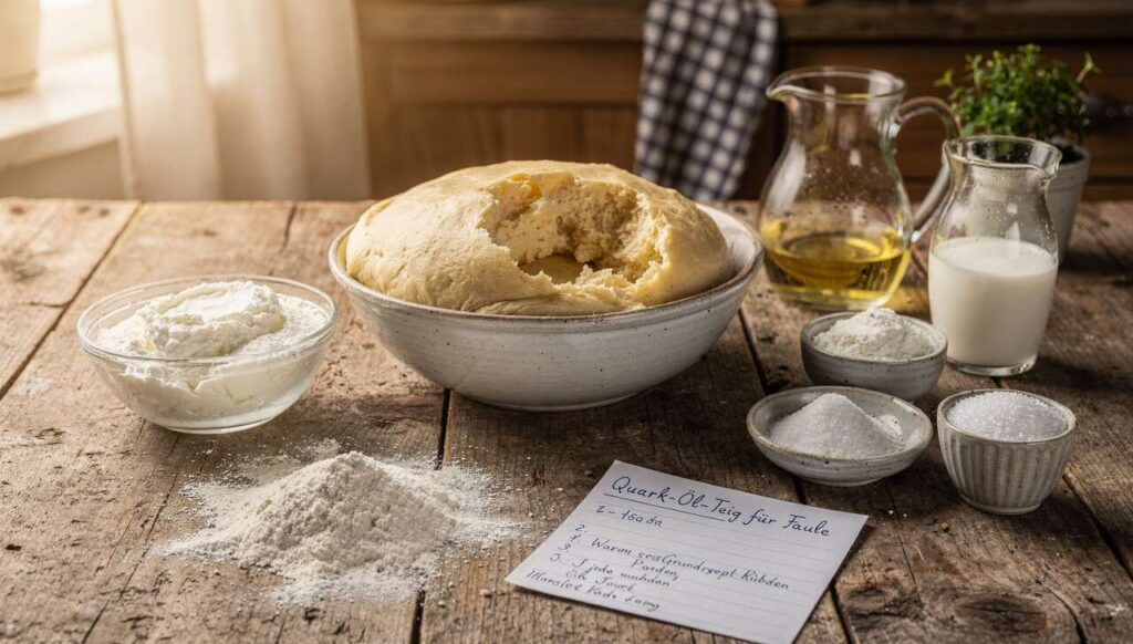 Quark-Öl-Teig für Faule: Warum dieses Grundrezept in jede Küche passt