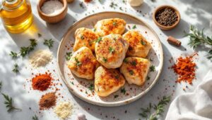 Hast du schon mal Hähnchenschenkel in der Heißluftfritteuse zubereitet?