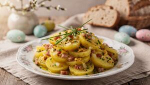 Kartoffelsalat zu Ostern: Die schwäbische Variante, die immer als Erste leer ist
