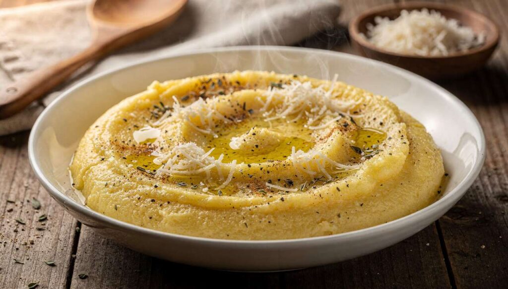 Cremige Polenta aus dem Airfryer: Fertig in 12 Minuten ohne ständiges Rühren