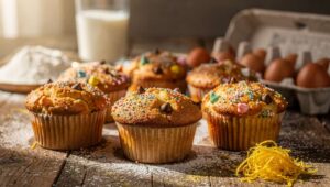 Schnelle Oster-Muffins: Perfekt für Kinder, fertig in 20 Minuten