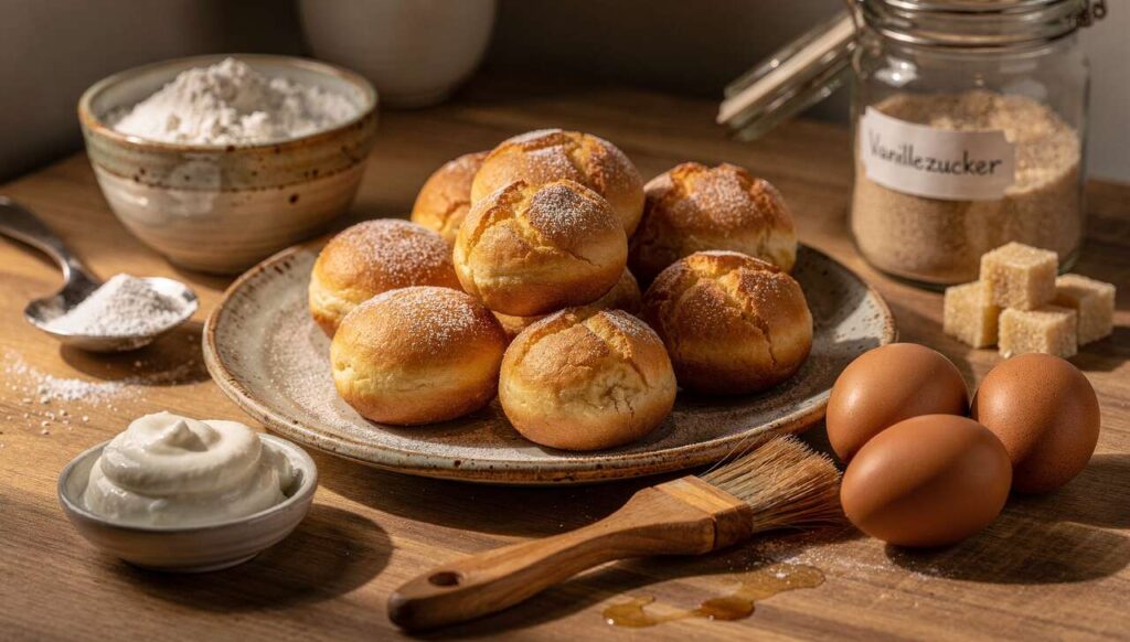 Quarkbällchen aus dem Airfryer: goldbraun, fluffig und ohne Frittieröl…