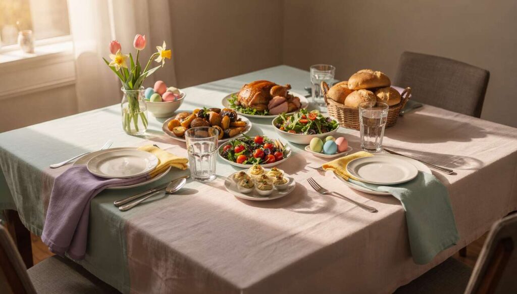 Ostermenü für 4 Personen unter 20 Euro: So gelingt das Festessen günstig