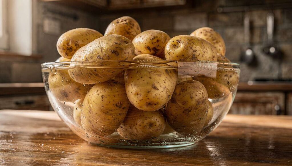 Warum du Kartoffeln vor dem Frittieren 30 Minuten wässern solltest